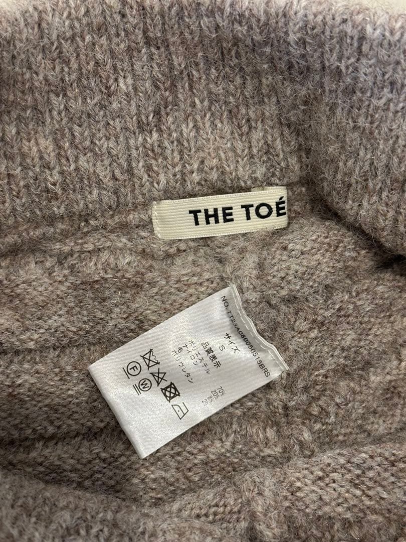THE TOE シャギーニットショートパンツ　graybeige