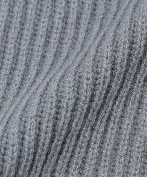 Johnstons of Elgin カシミヤ ニットマフラー　ジョンストンズ