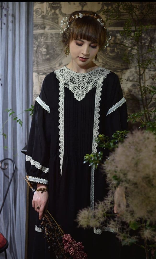 seraphim　吟遊詩人のワンピース　黒