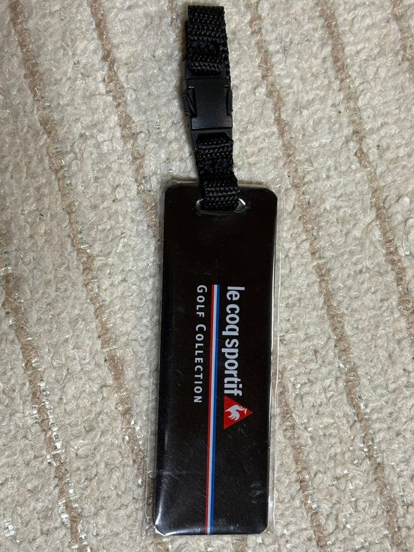 le coq sportif キャディバッグ ホワイト/ブラックおまけ付き