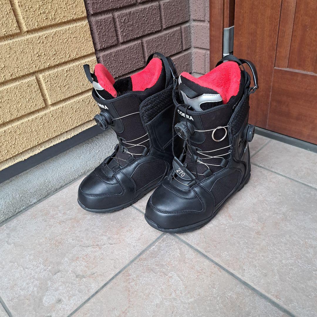 COBRA スノーボードブーツ focus size 27cm 色(黒/赤)