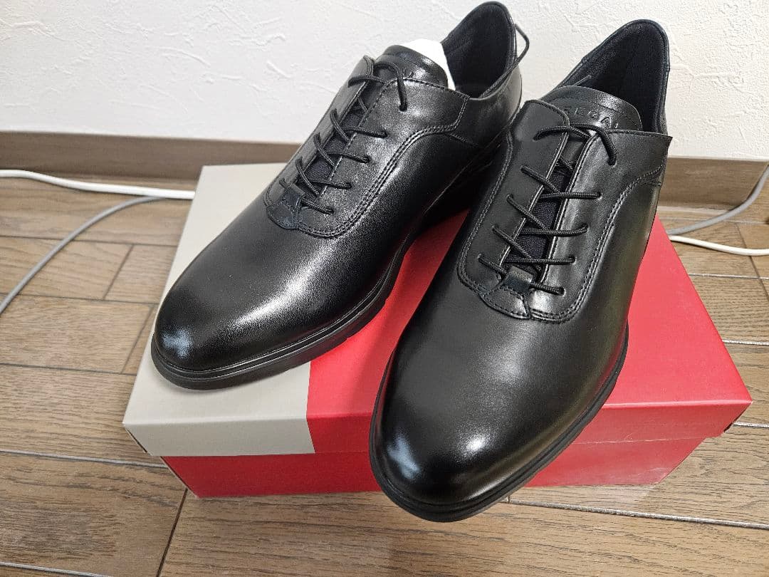 REGAL ブラック ビジネスシューズ