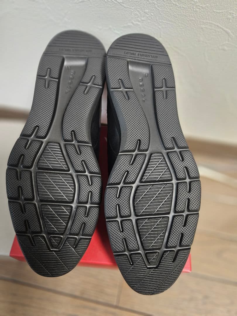 REGAL ブラック ビジネスシューズ