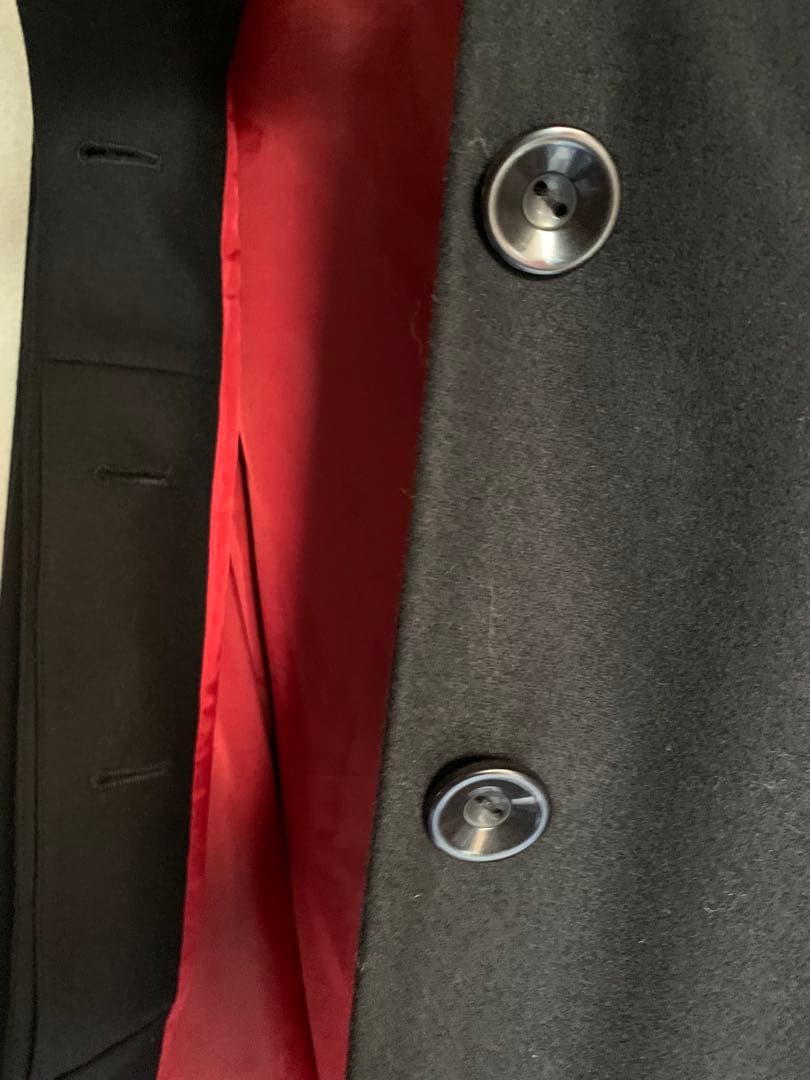 【美品】ふりふ　鶴のケープ　ウール　ポンチョ　コート　羽織り　着物