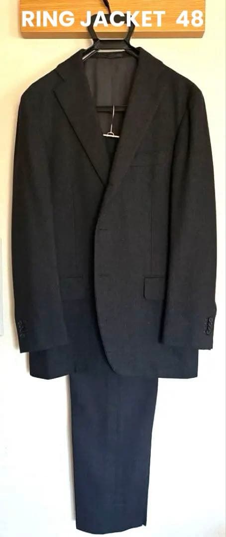 RING JACKET リングジャケット　48 秋冬　チャコールグレー