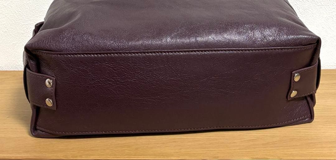 新品タグ付き　イア パピヨネ　本革・軽量ロングハンドルボストンバッグ