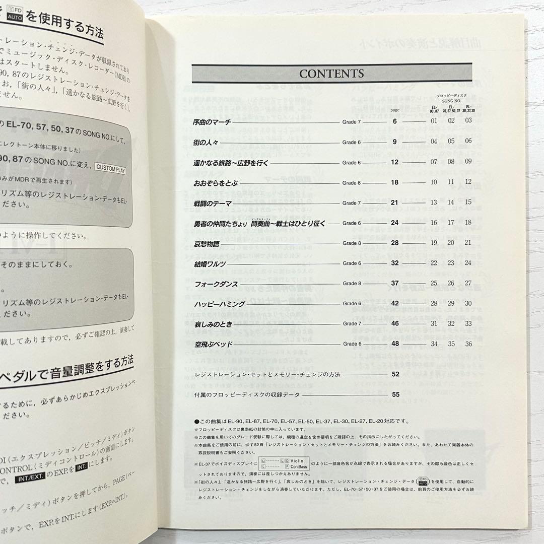 【FD付】 ドラゴンクエスト Ⅰ〜Ⅵ BEST エレクトーン 楽譜 I〜VI