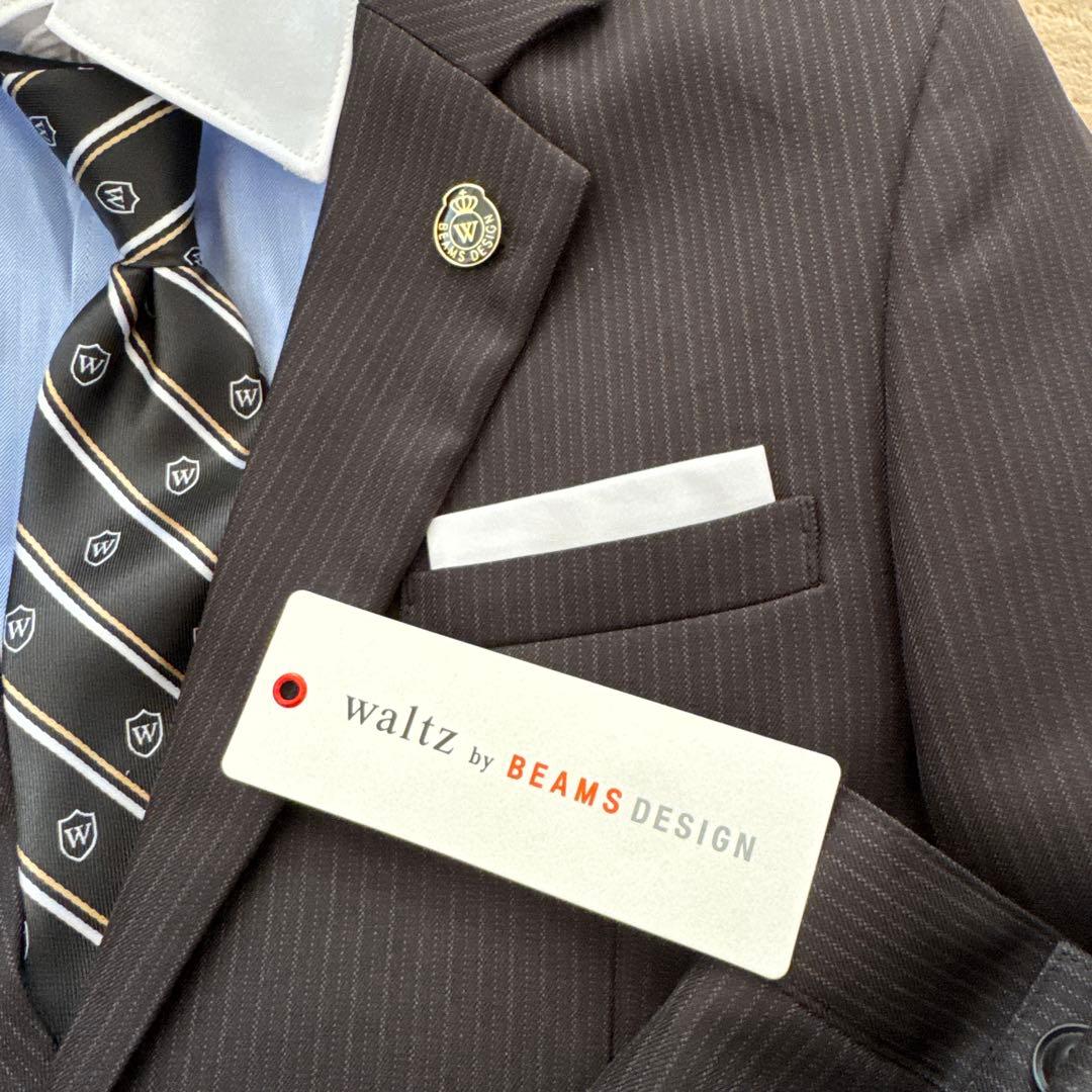 160 男児スーツ セットWaltz by BEAMS DESIGN 黒卒業入学