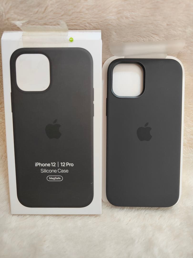 D7)アップル純正　2点セット　iphone12/12pro シリコンケース
