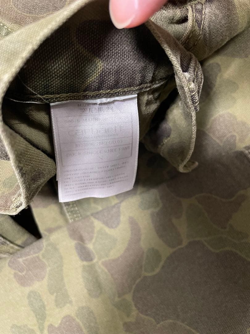 Carhartt wip Duck Camo ワークパンツ