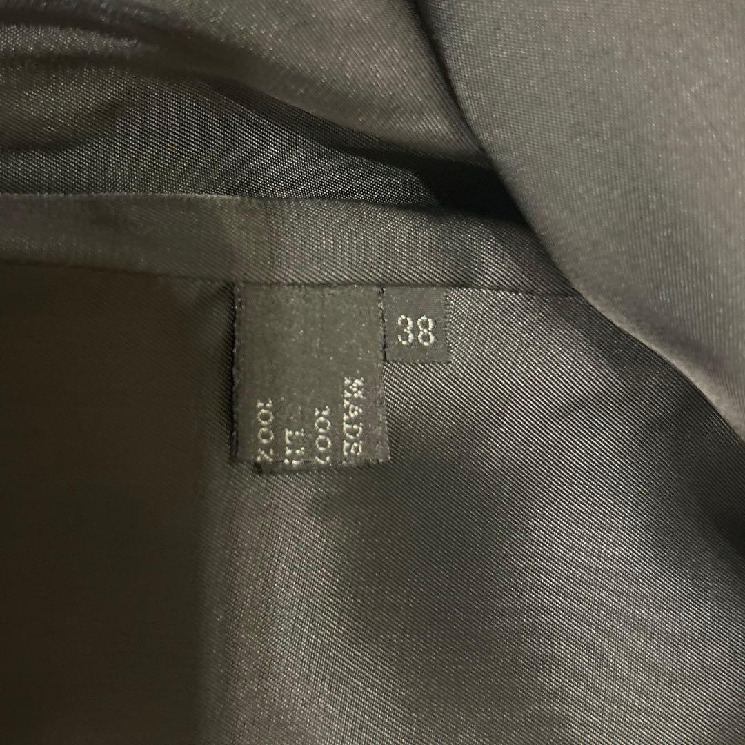 Prada チェック柄ダブルブレストコート