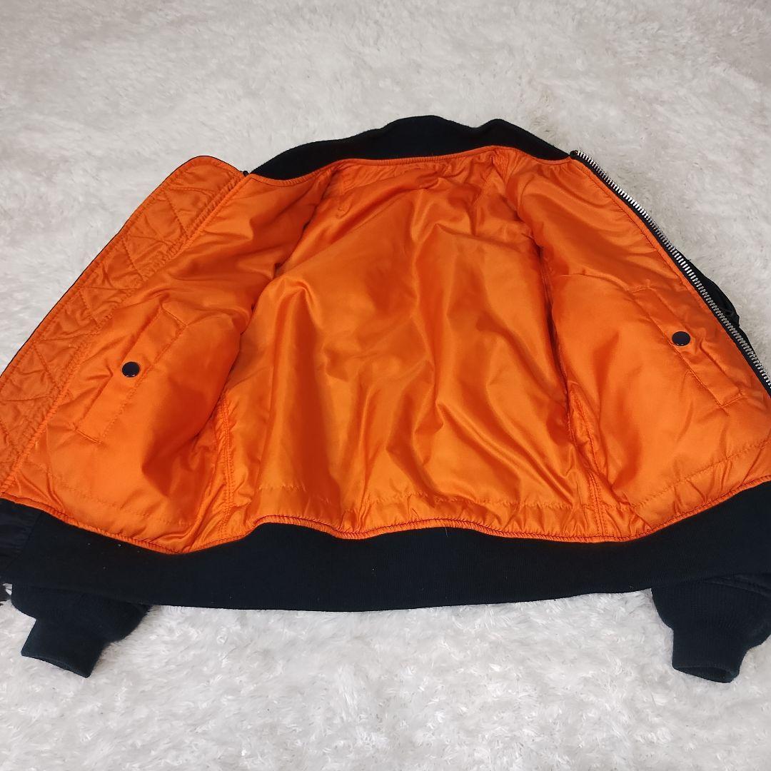 ジャケット・アウター 90s ALPHA MA-1 flight bomber jacket navy