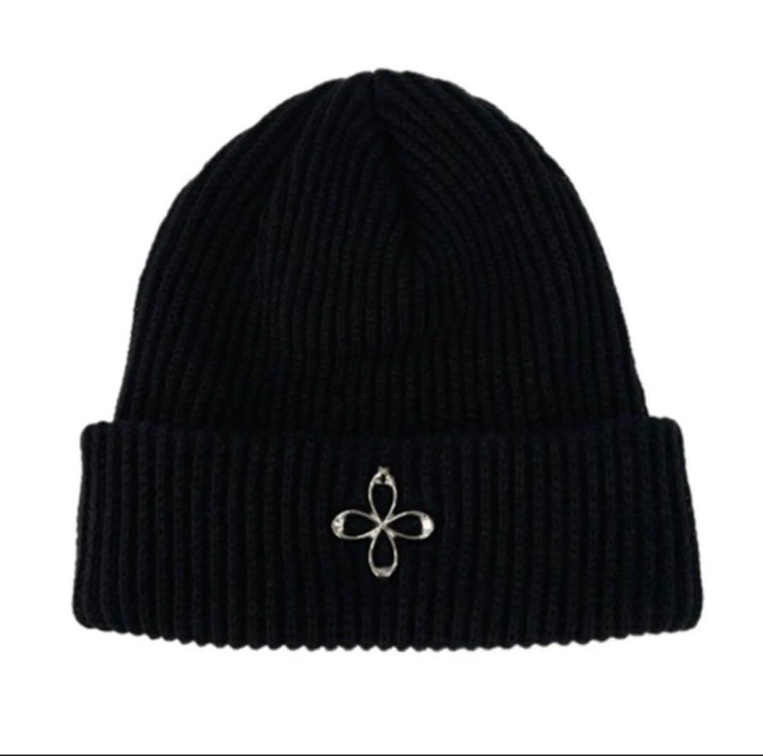 SURGERY ビーニー ニット帽　BLACK