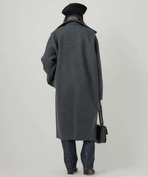 大特価‼　スーペリアランロングコート　チャコールグレー