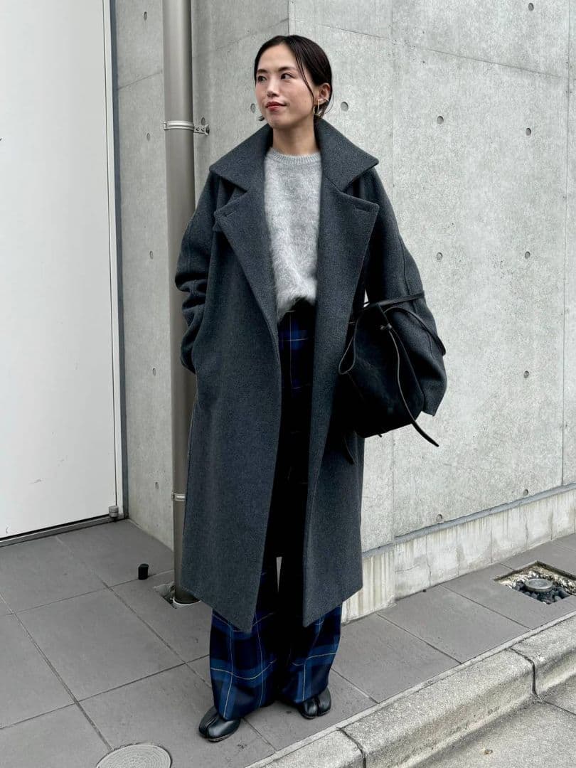 大特価‼　スーペリアランロングコート　チャコールグレー