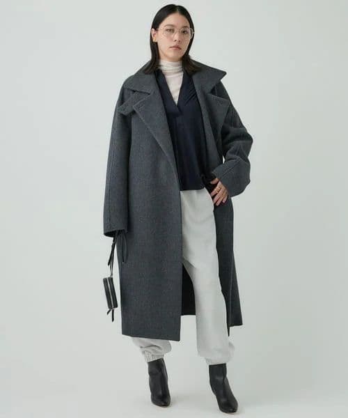 大特価‼　スーペリアランロングコート　チャコールグレー