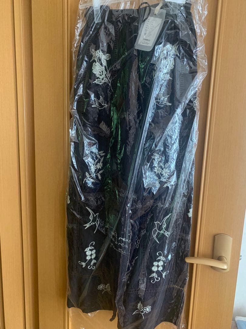 todayful Embroidery Patchwork Trousers新品