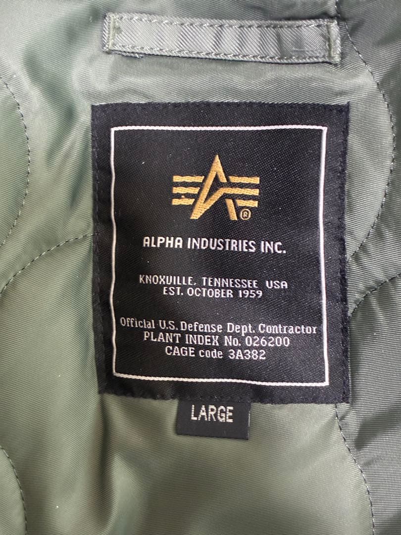 【美品】ALPHA社 CWU-45/P NOMEX調 [ベルクロ4箇所付]