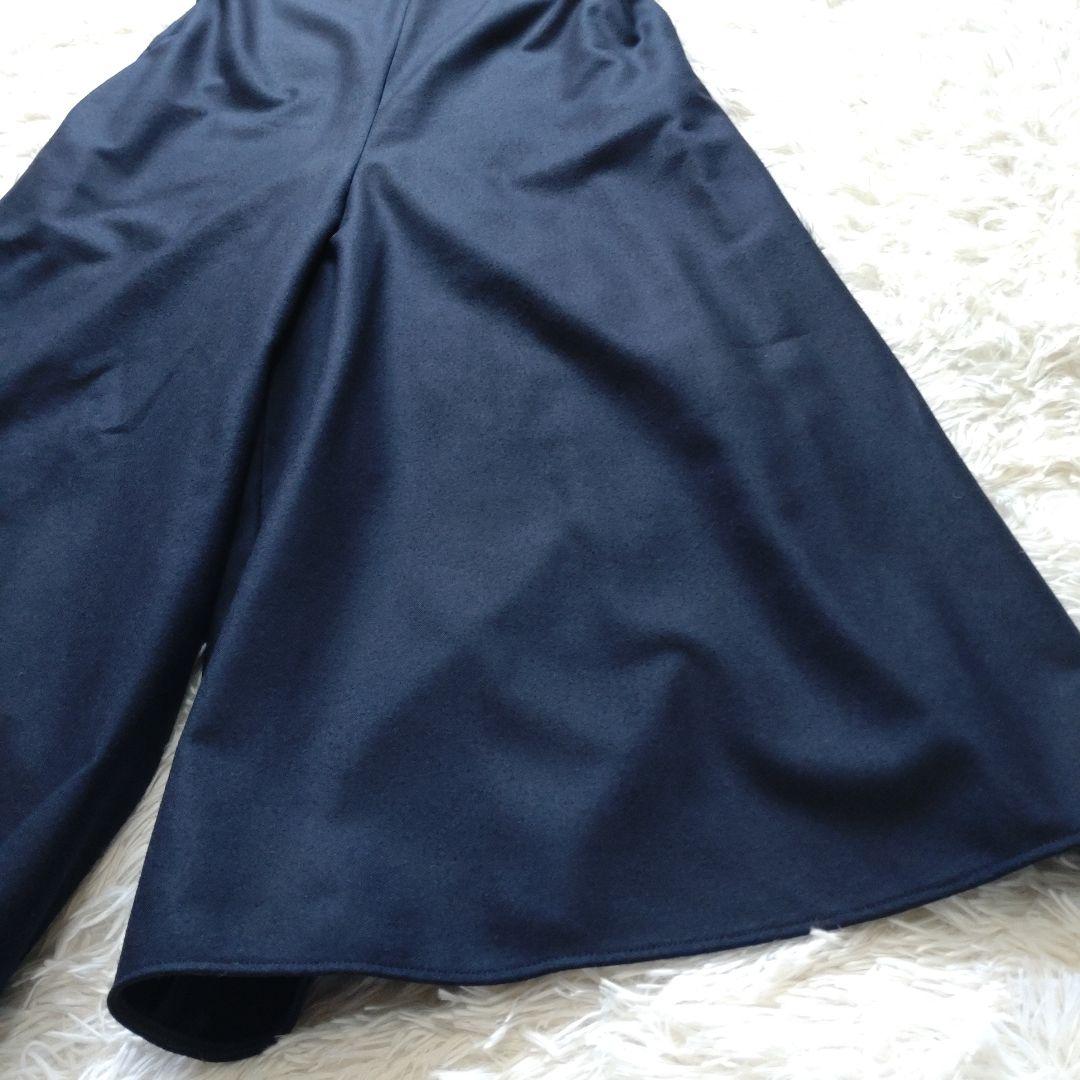 GALERIE VIE ウールフランネル オールインワン ブラック 2022AW