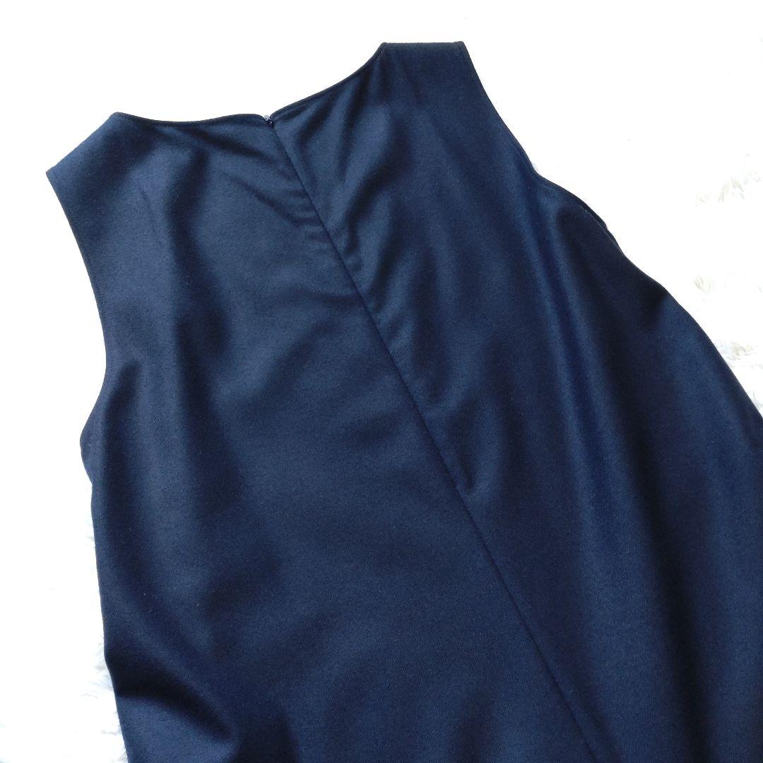 GALERIE VIE ウールフランネル オールインワン ブラック 2022AW