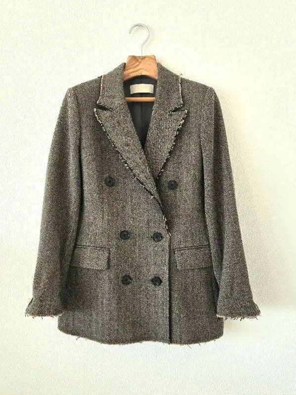 極美品☆Plage Tweed Classic ジャケット ブラウン 36