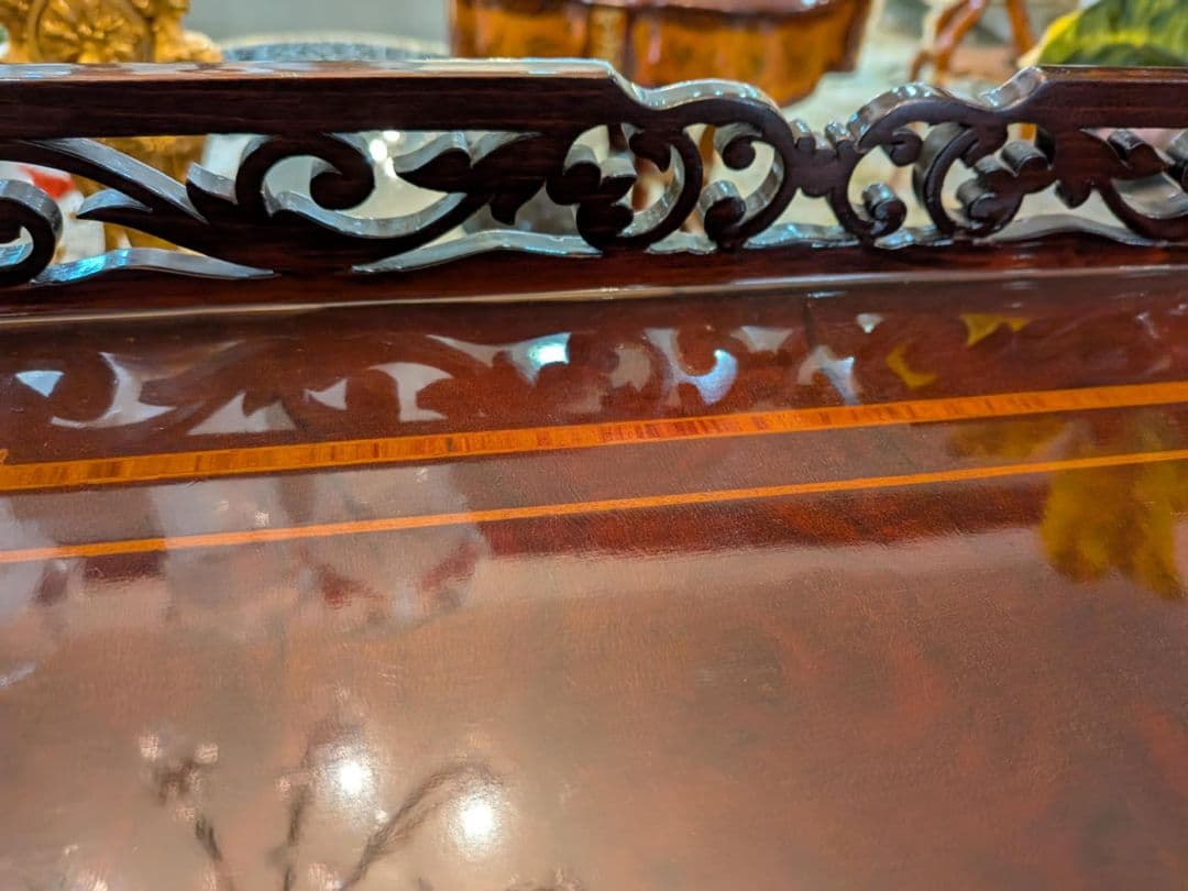 イタリア製 ヴィンテージ スタンド キャビネット 電話台　元値13万円