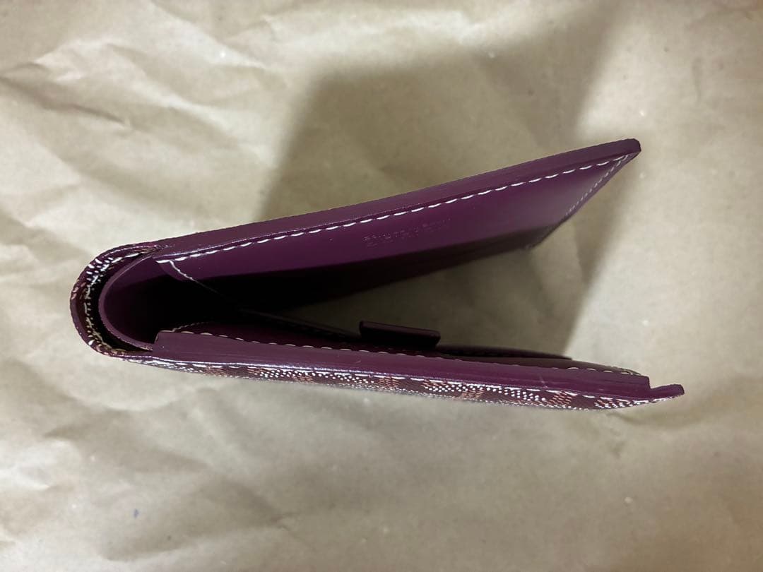 【極美品】ゴヤール　ヴィクトワール　二つ折り財布　激レア　ディスプレイ品