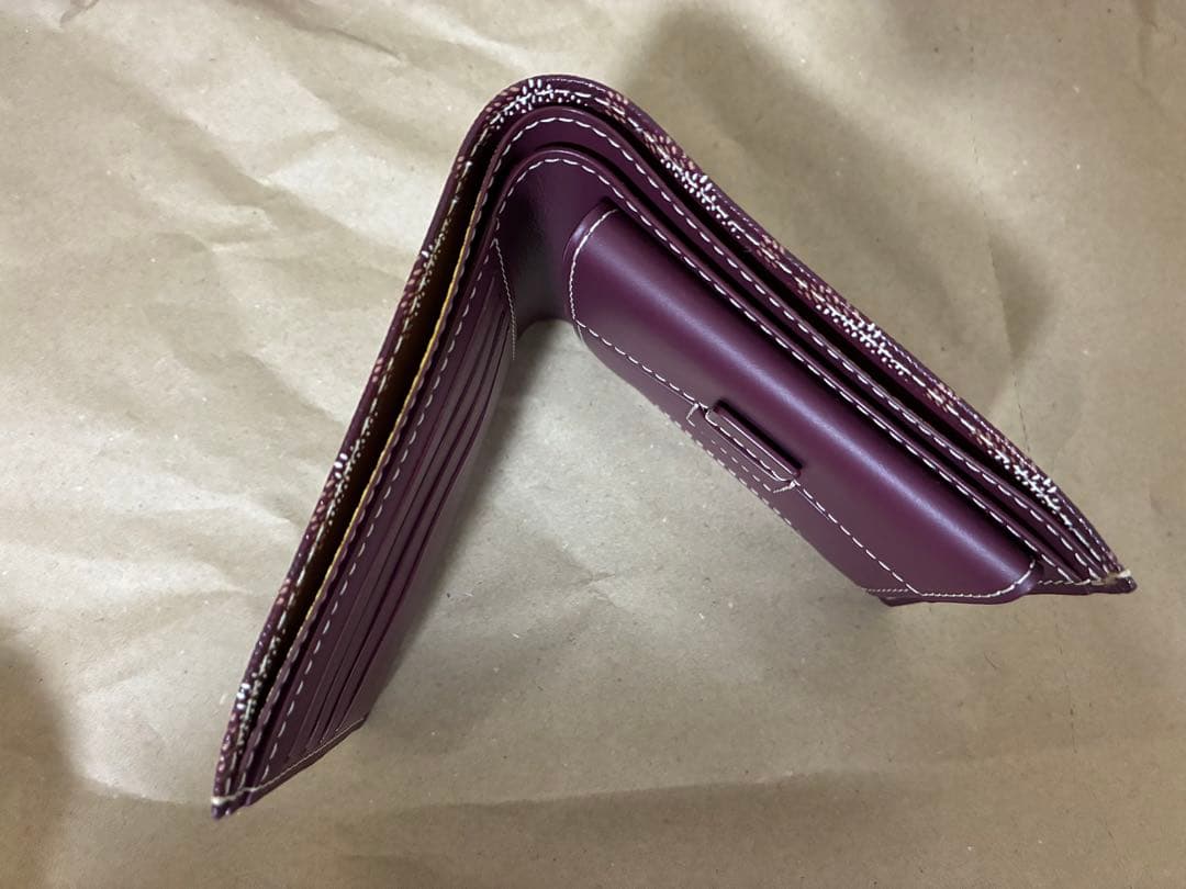 【極美品】ゴヤール　ヴィクトワール　二つ折り財布　激レア　ディスプレイ品