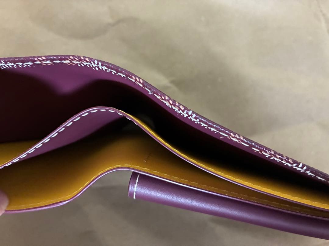 【極美品】ゴヤール　ヴィクトワール　二つ折り財布　激レア　ディスプレイ品