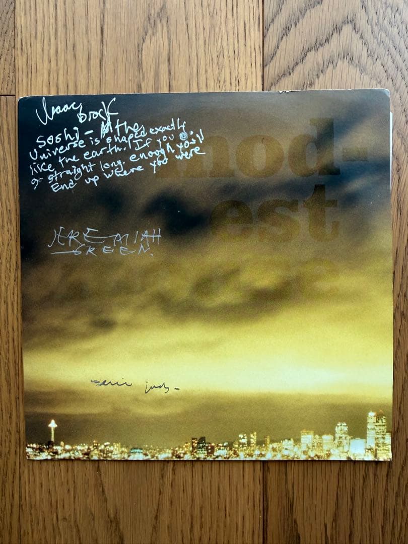Modest Mouse 7inch サイン入り