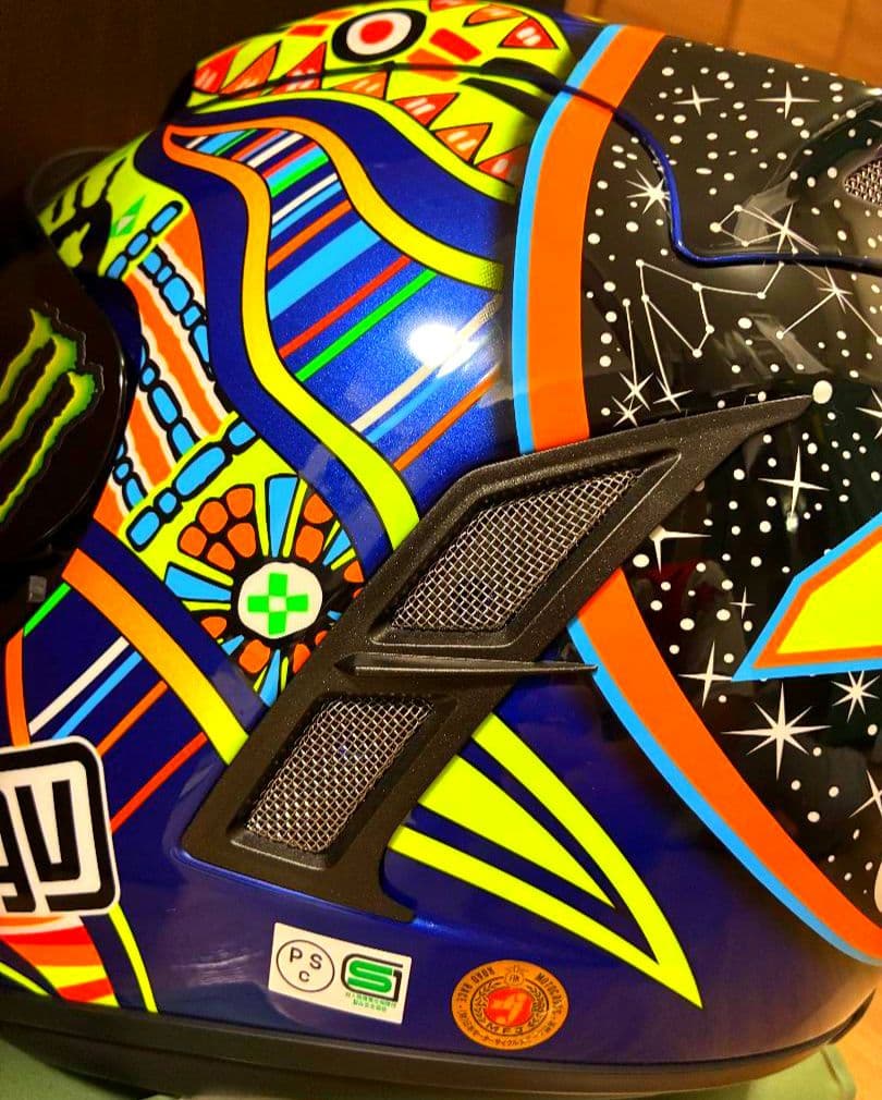 【美品】Lサイズ　AGV AF-1 V·ロッシ　 FIVE CONTINENT