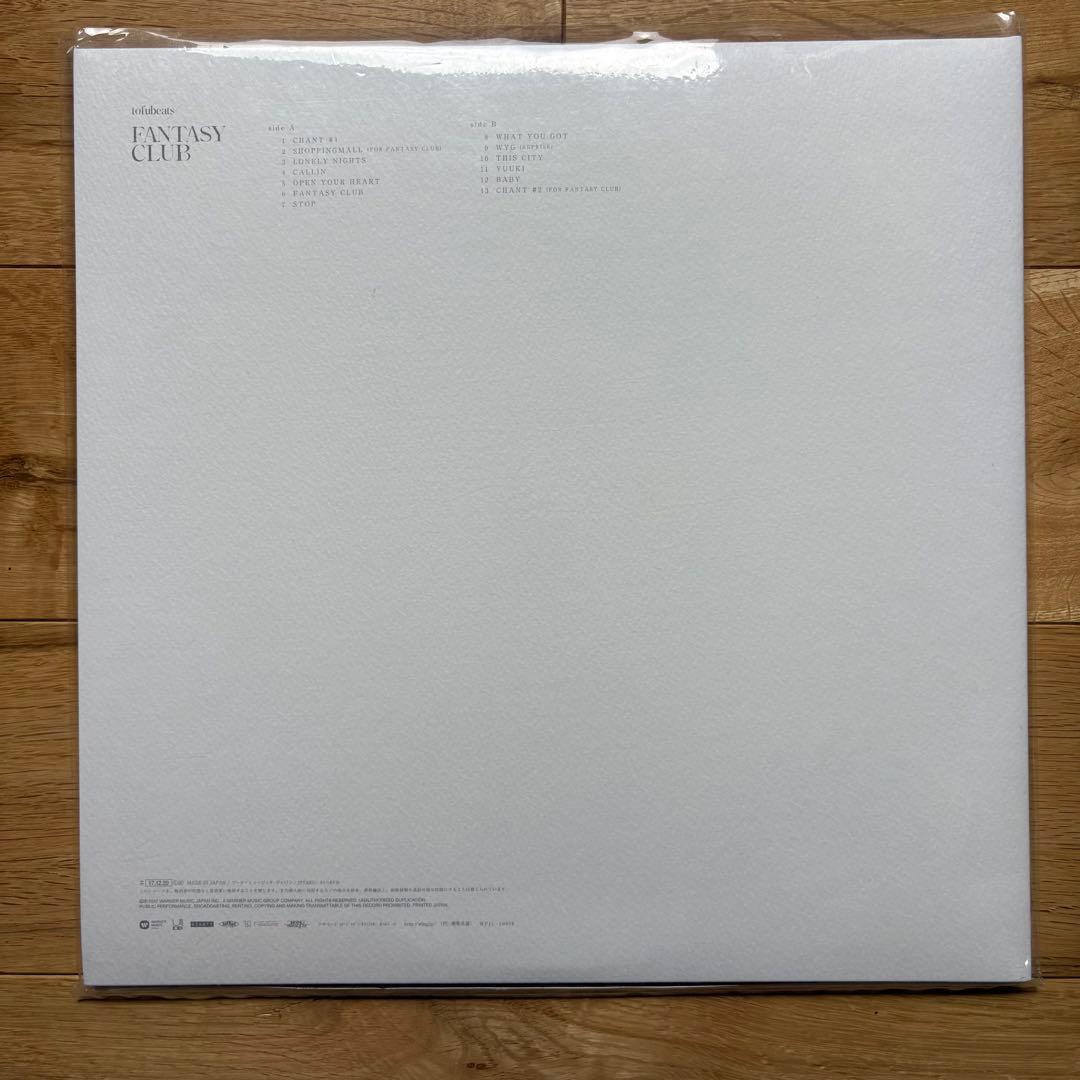 と　【新品】tofubeats / FANTASY CLUB レコード