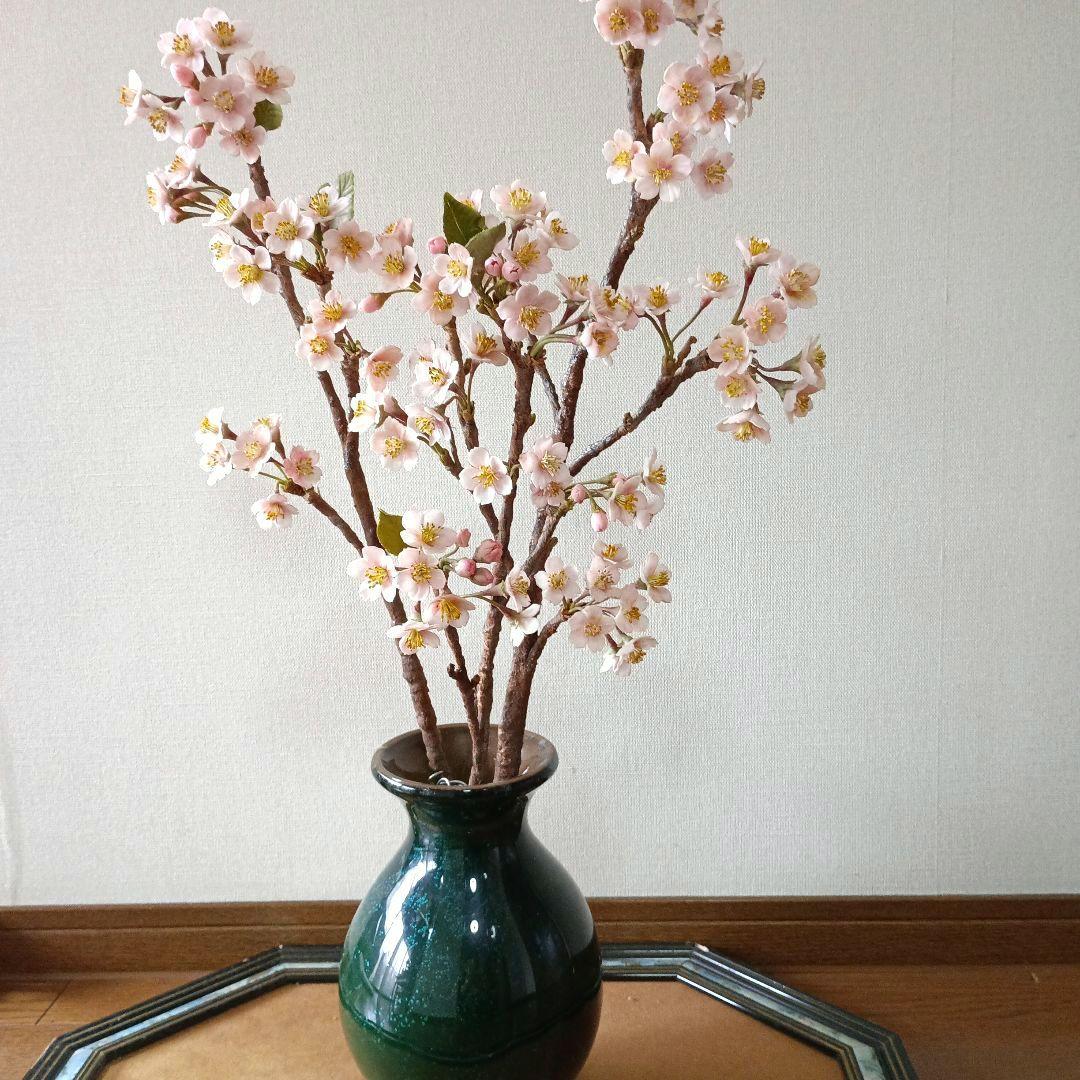 専用　さくらのアレンジメント　クレイフラワー　樹脂粘土