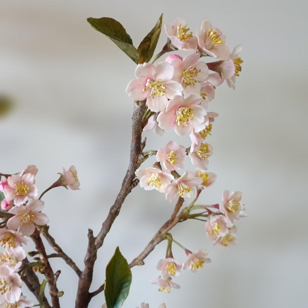 専用　さくらのアレンジメント　クレイフラワー　樹脂粘土