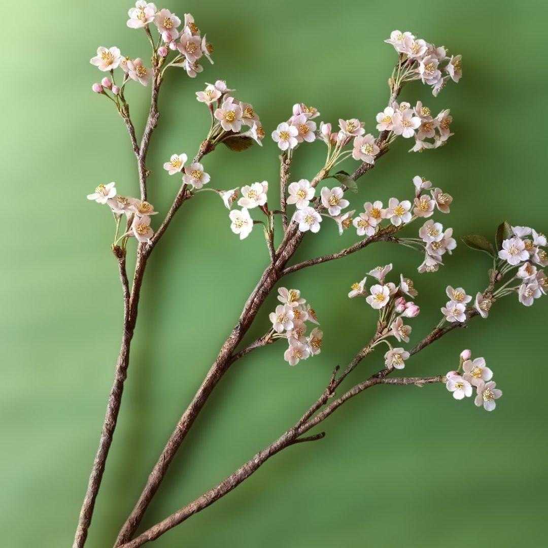 専用　さくらのアレンジメント　クレイフラワー　樹脂粘土