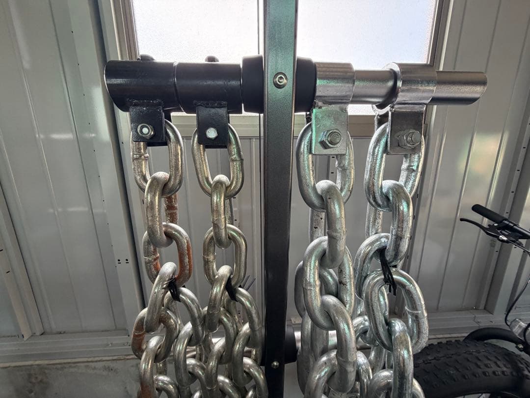 ジムチェーン約40KG(約20KG×2本セット) 150cm 定価33,000円