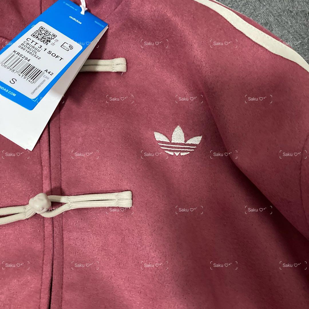 raj♡おまとめ買い割あり♡ アディダス トラックジャケット レッド M