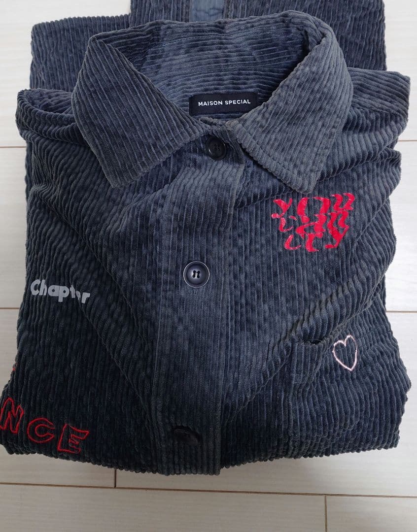 ジャケット・アウター Corduroy Early Romance Graphic Shirt