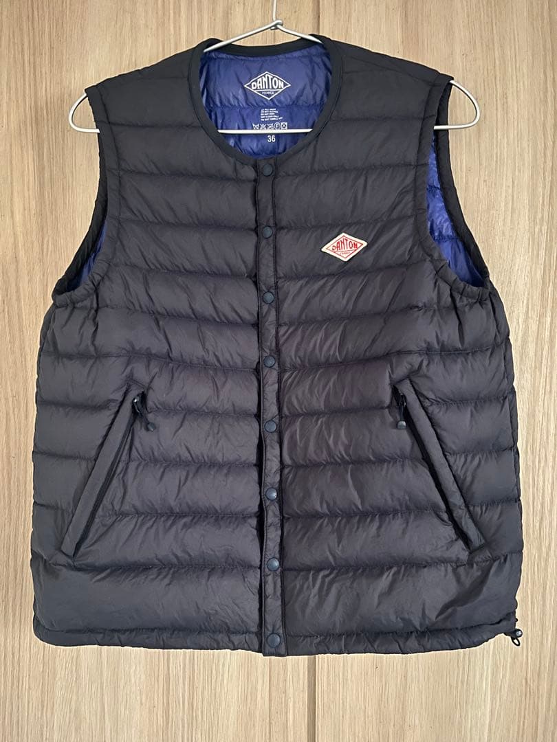 DANTON インナーダウンベスト 36 ダントン