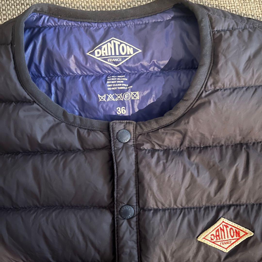 DANTON インナーダウンベスト 36 ダントン