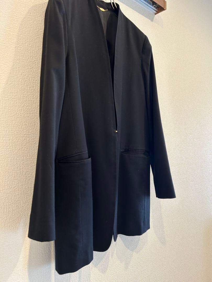 【超美品】アパルトモン DRAGO No Collar Jacket 黒