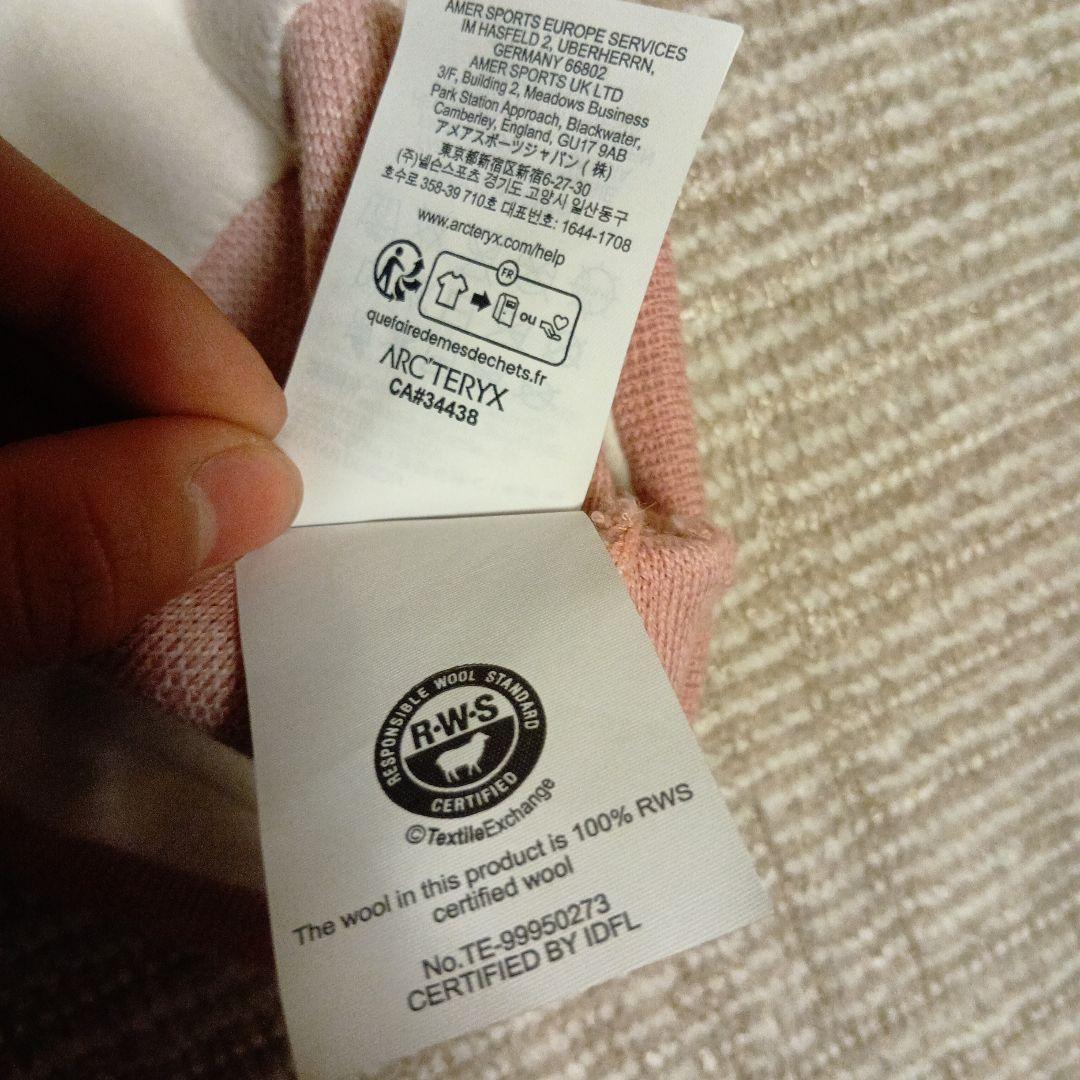 ARC'TERYX バードヘッドトーク ニット帽 58cm ピンク