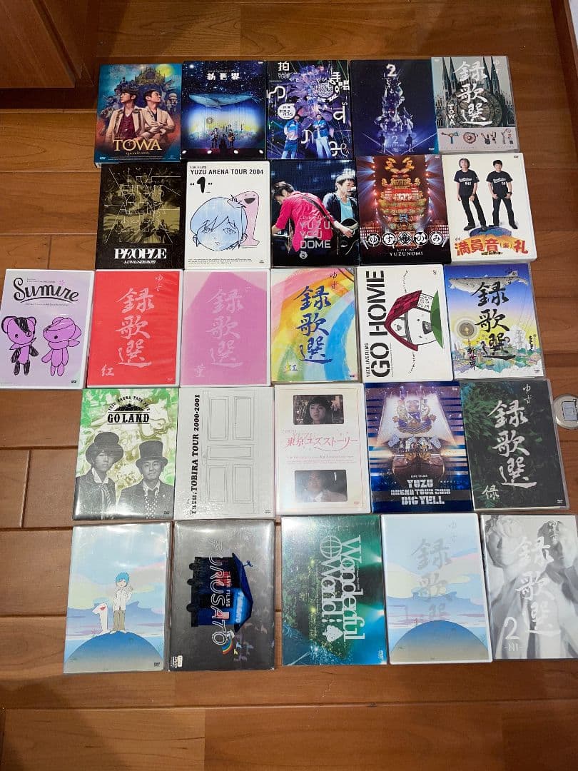 ゆずライブDVDセット