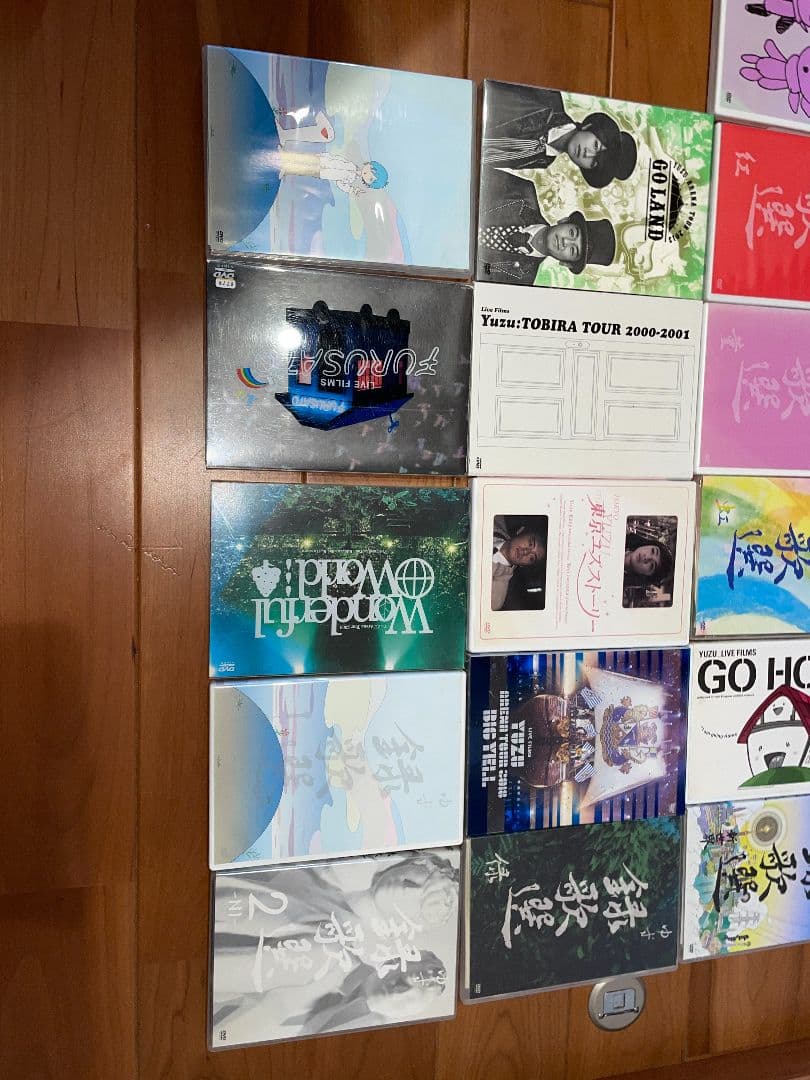 ゆずライブDVDセット