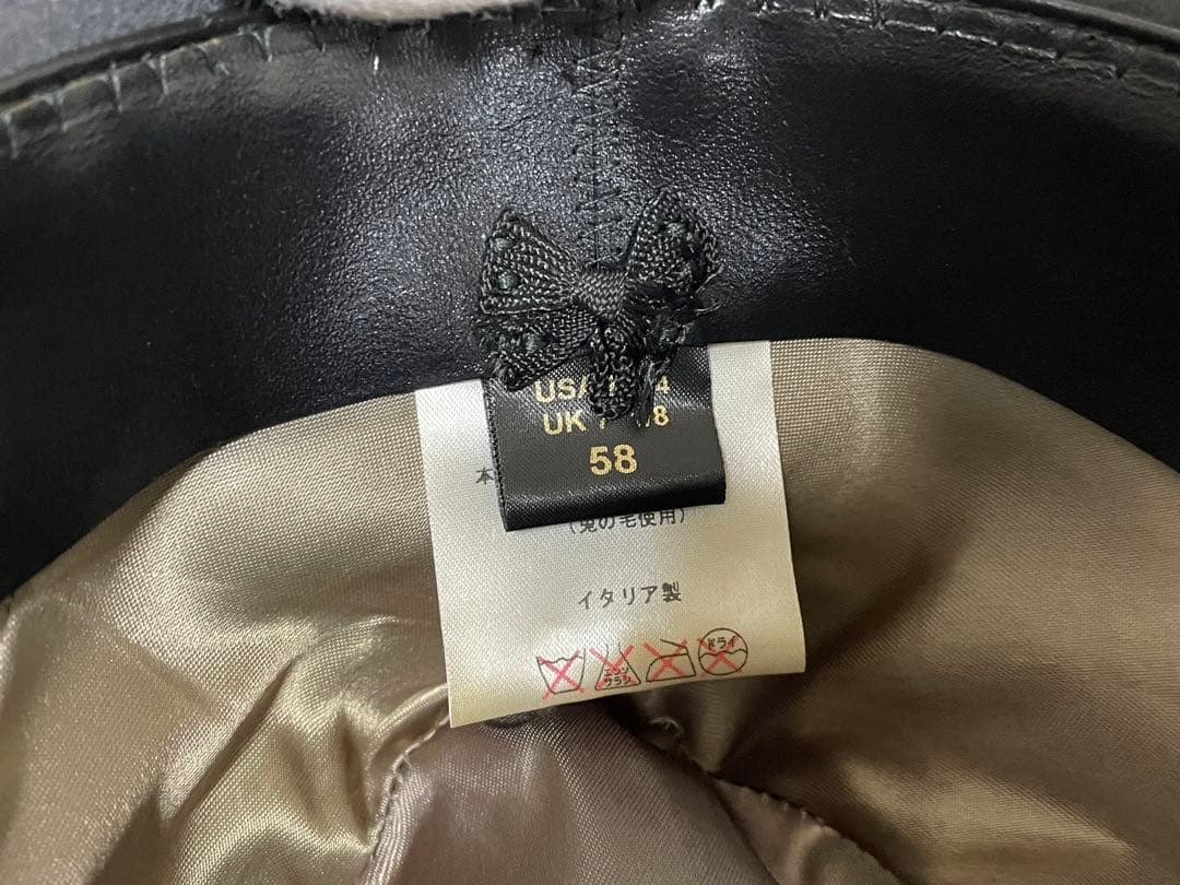 ボルサリーノ Borsalino ウールフェルトハット イタリア製