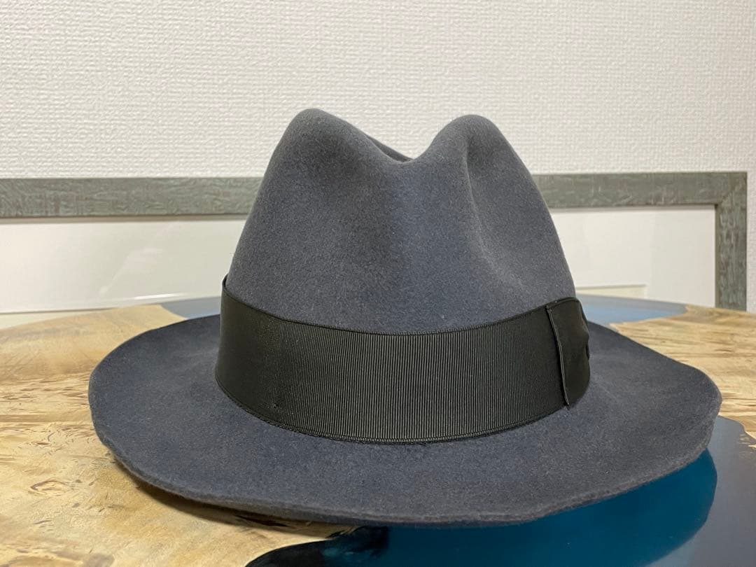 ボルサリーノ Borsalino ウールフェルトハット イタリア製