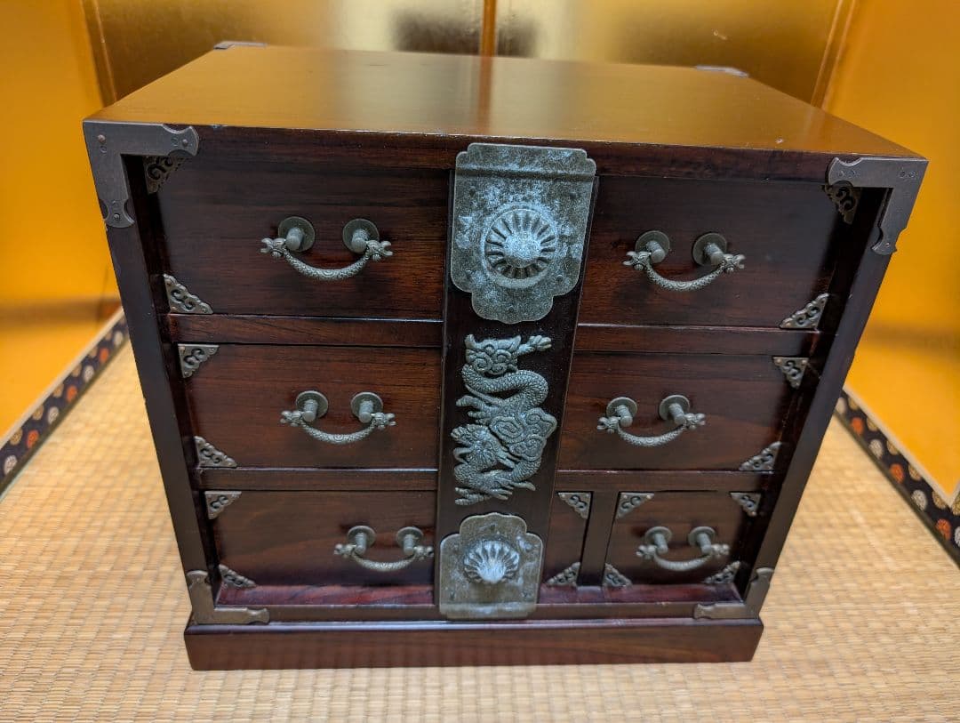 古家具　箪笥　アンティーク　引き出し　小物収納　民芸
