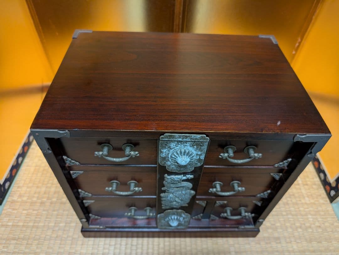 古家具　箪笥　アンティーク　引き出し　小物収納　民芸