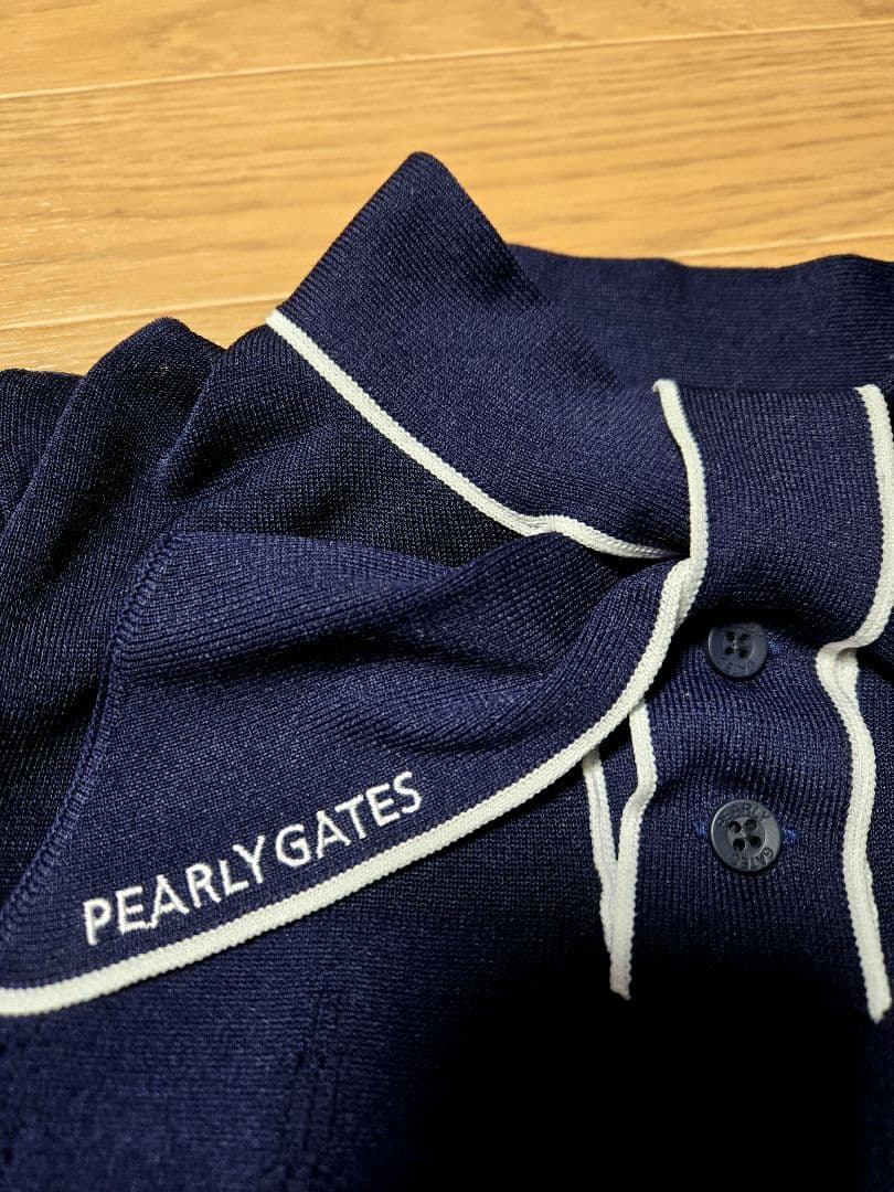 近年モデル❣️未使用❣️PEARLY GATESパーリーゲイツ長袖薄手ニット❣️