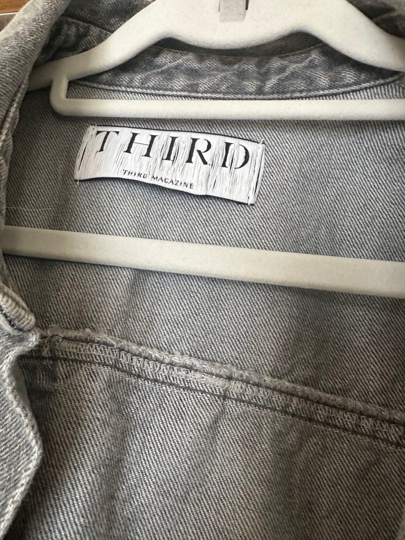 THIRD MAGAZINE雑誌掲載 デニムジャケットシャツ
